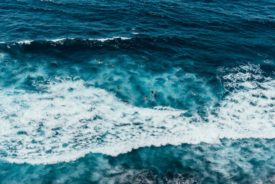 Photo ocean controlling thoughts