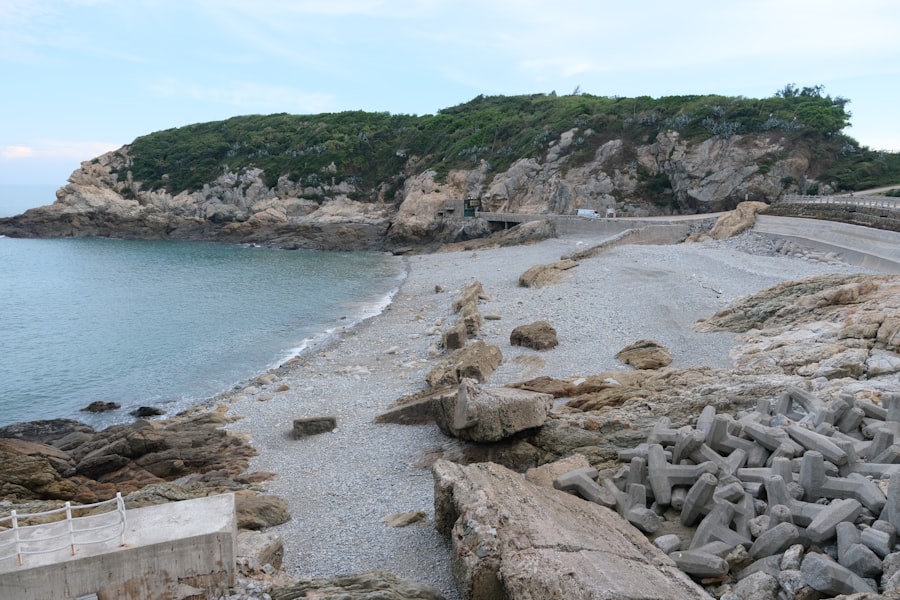 Photo coastal erosion