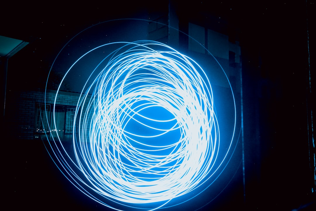 Photo magnetic vortex