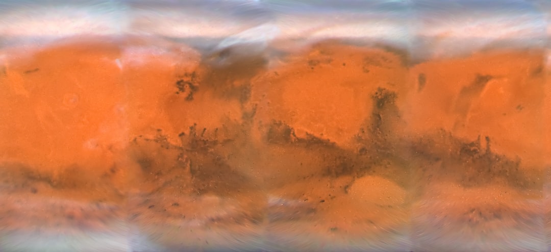 Photo Mars microbial life