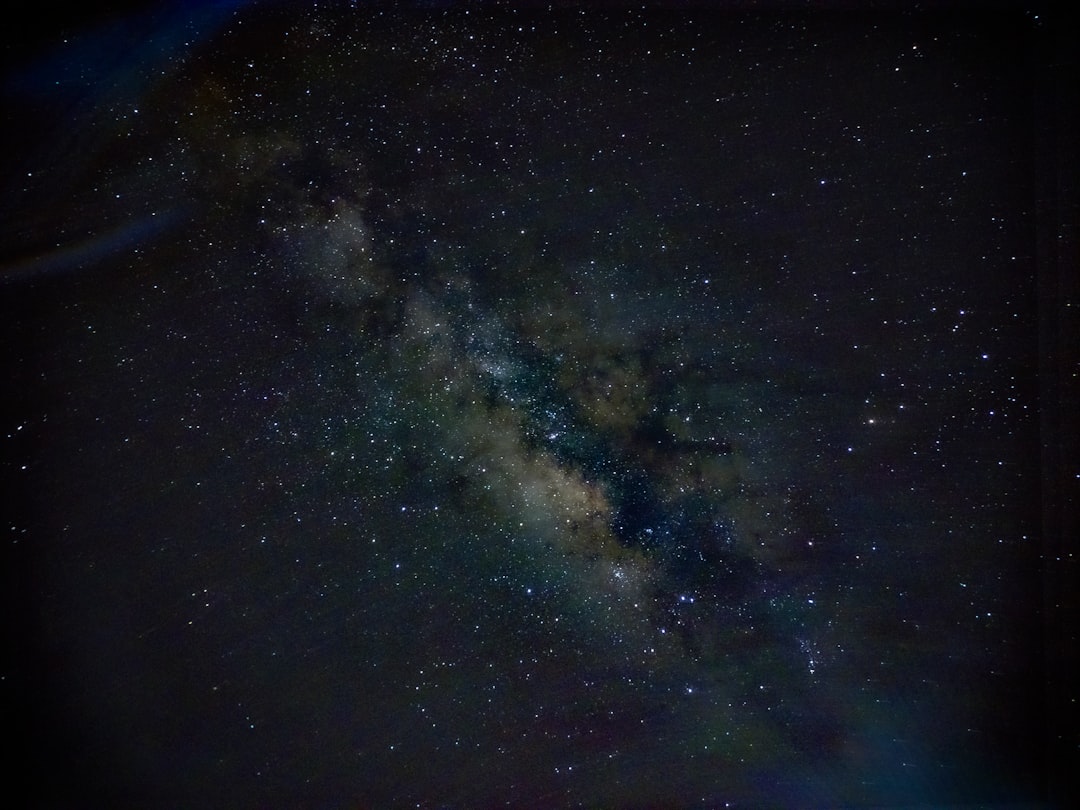 Photo milky way galaxy