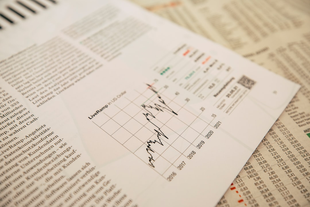 Photo stock market fractal analysis