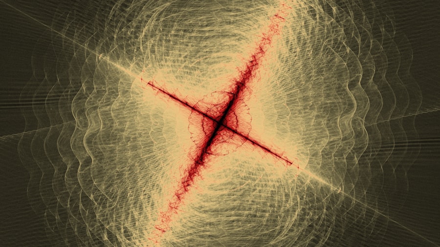 Photo anisotropy stress field rotation