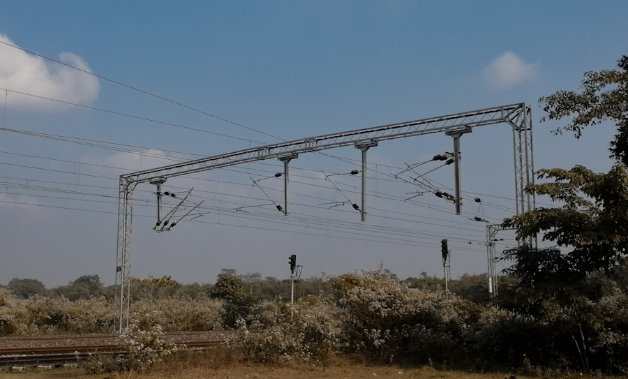 geoelectric field induction transmission lines