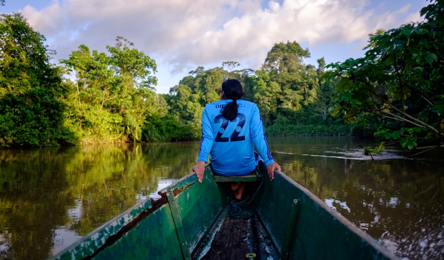 Photo amazon rainforest drought