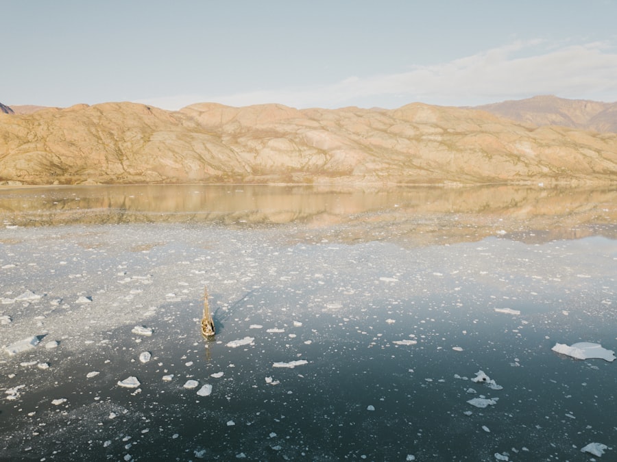 Photo greenland glaciers