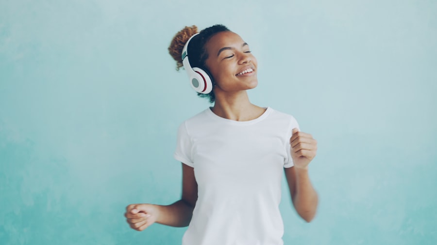 Photo music listening experience