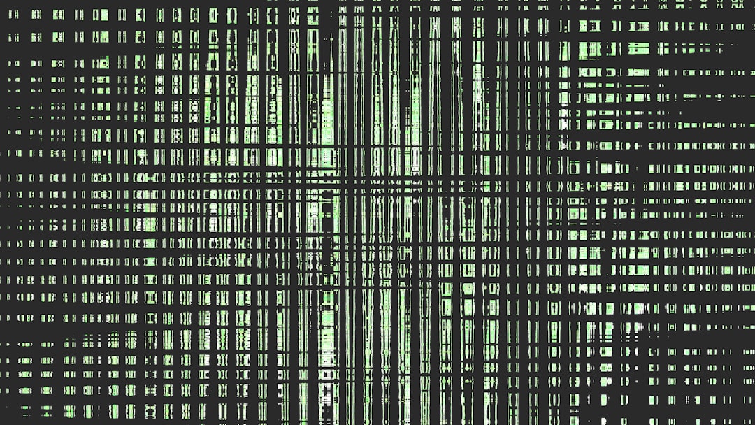 Photo glitch in the matrix