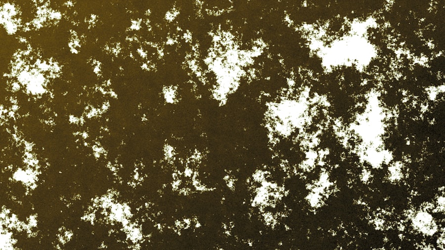 Photo satellite radiation damage