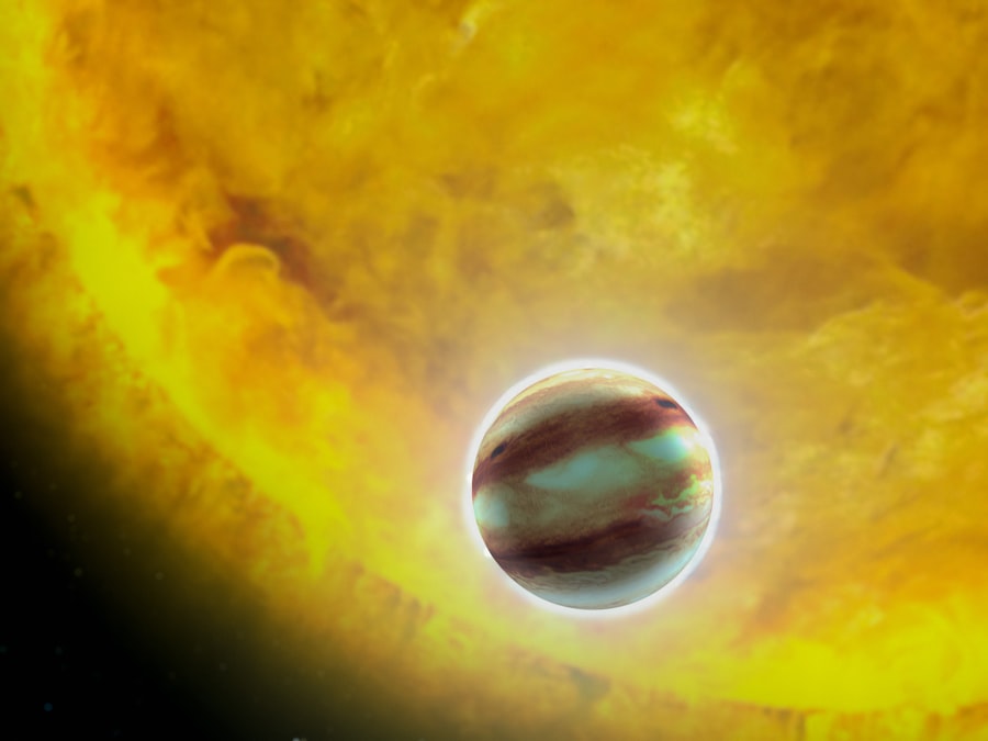 Photo solar storm impact