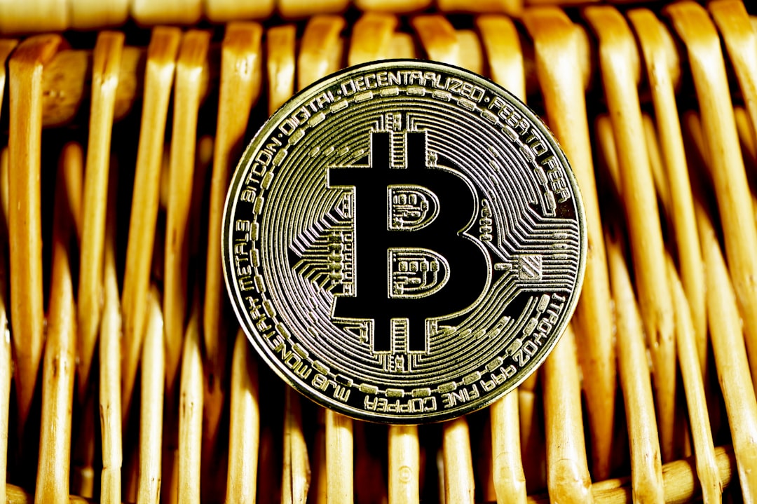 Photo solar flares, cryptocurrency, blockchain