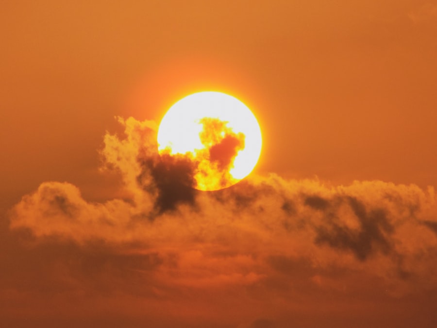 Photo solar storm risk