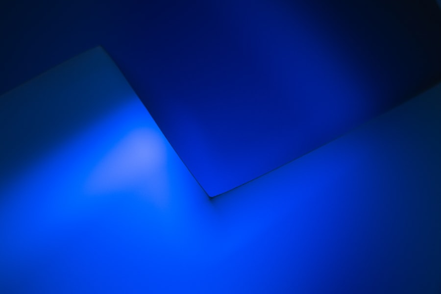Photo blue light impact