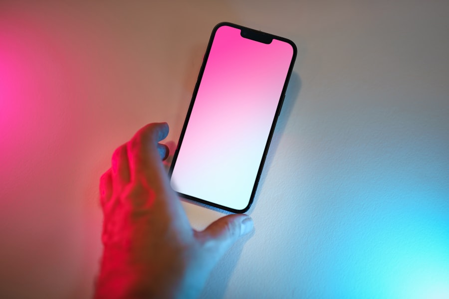 Photo phone screens, colors