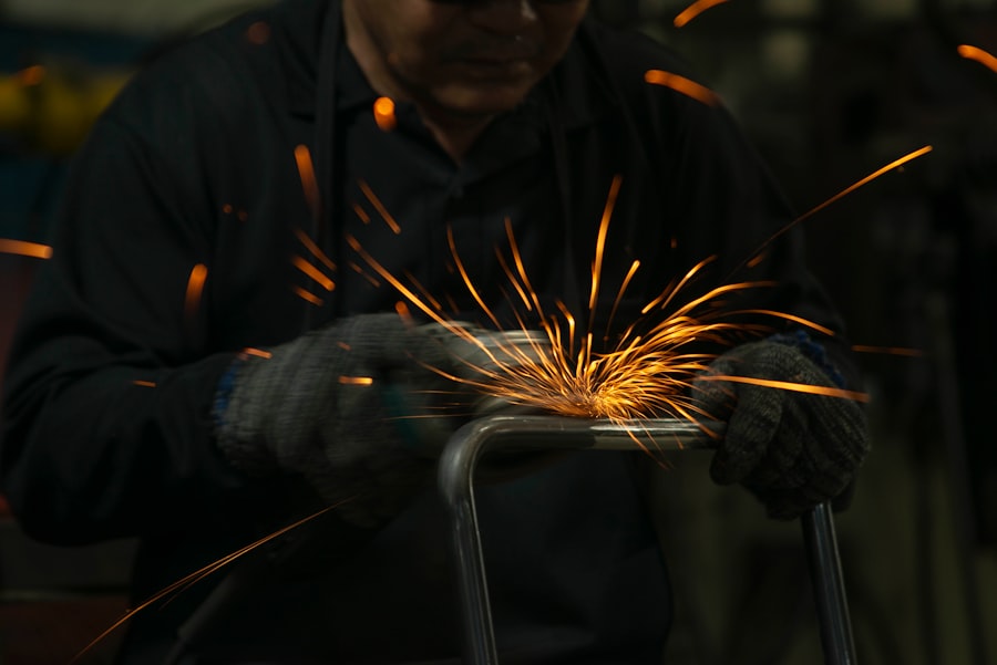 metal sparks
