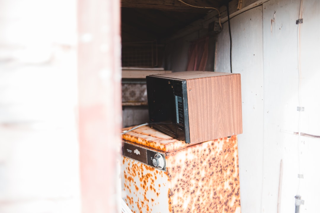 Photo microwave door
