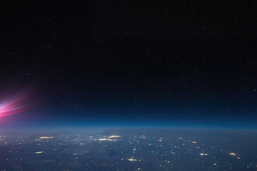 spacetime and light travel