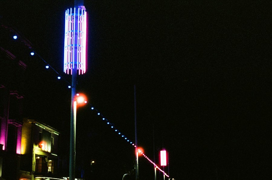 LED streetlight purple warranty