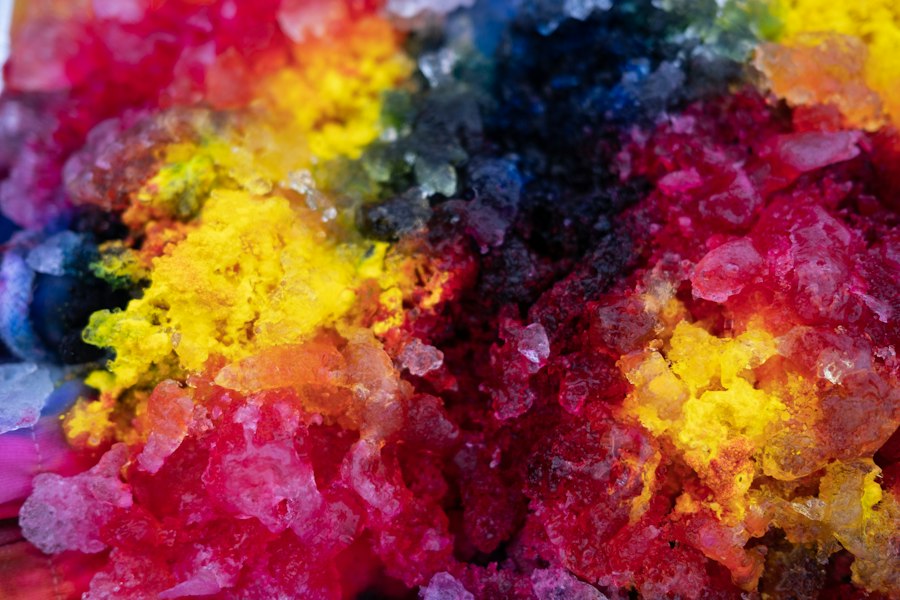 Photo science ice cream experiment