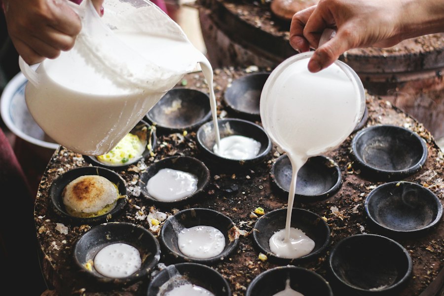 Photo milk sugar freezing process