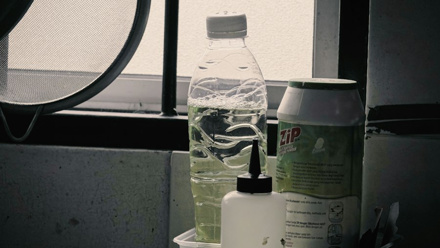 Photo water temperature experiment setup