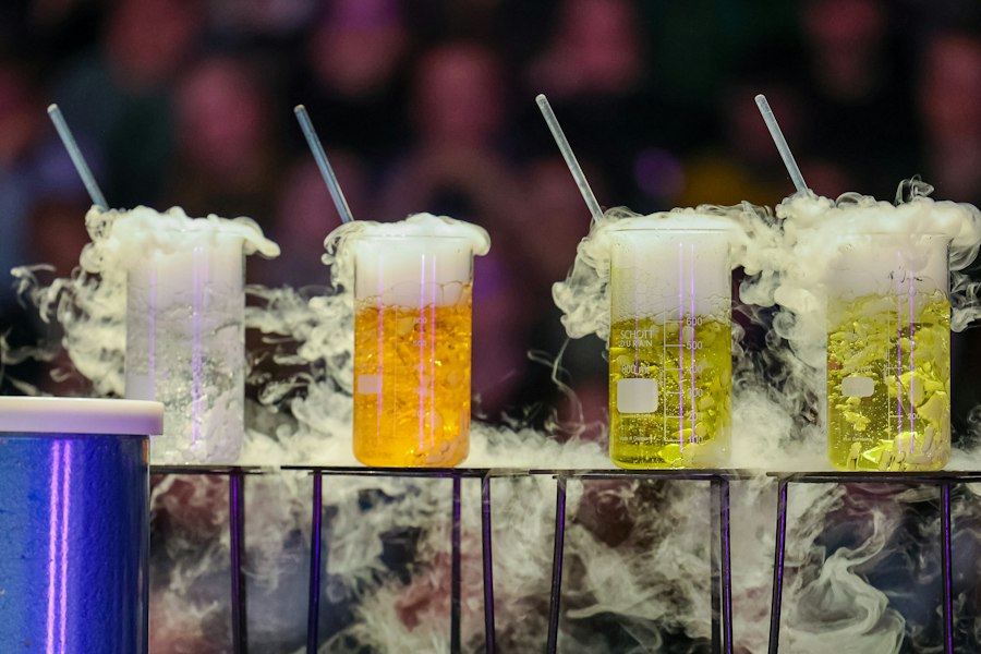Photo science fair freezing experiment
