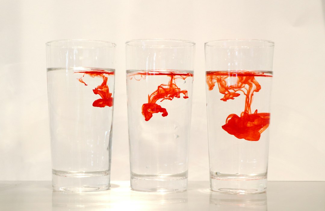 Photo hot and cold science experiment
